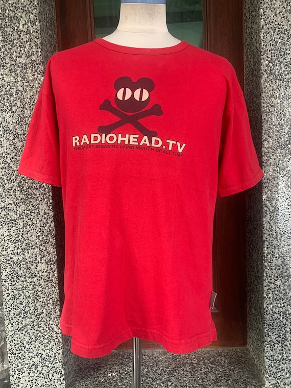 Vintage Radi0head English Rock Band T Shirt - Etsy