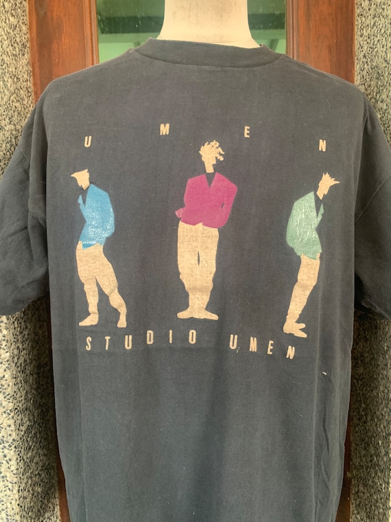 Vintage 90s UMEN Studio T-Shirt - image 2