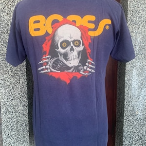 90s POWELL PERALTA BONES T発泡プリント ヴィンテージ Unified Goods