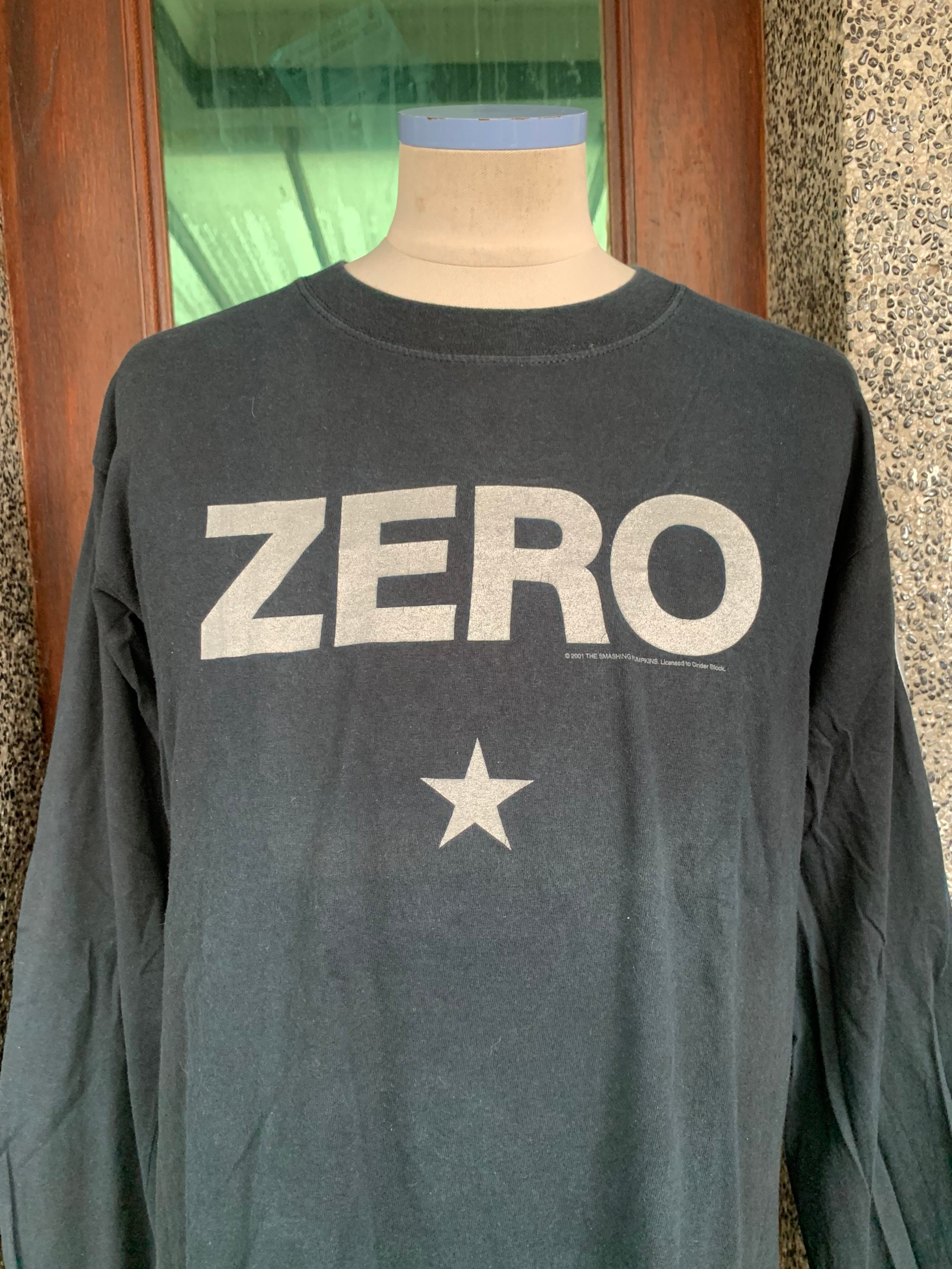 Discover Vintage The Smashing Pumpkins ZERO Rock Band Long Sleeve T Shirt