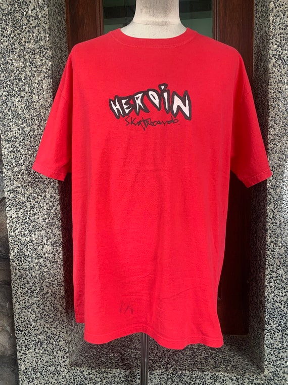 Vintage Heroin Skateboards T shirt
