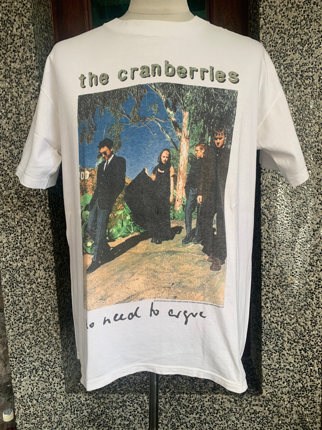 Vintage 90s Cranberries No Need to Argue World Tour Rock Band T Shirt -  Etsy UK