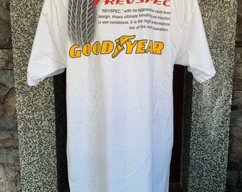 Camiseta promocional vintage GOODYEAR “Revspec”