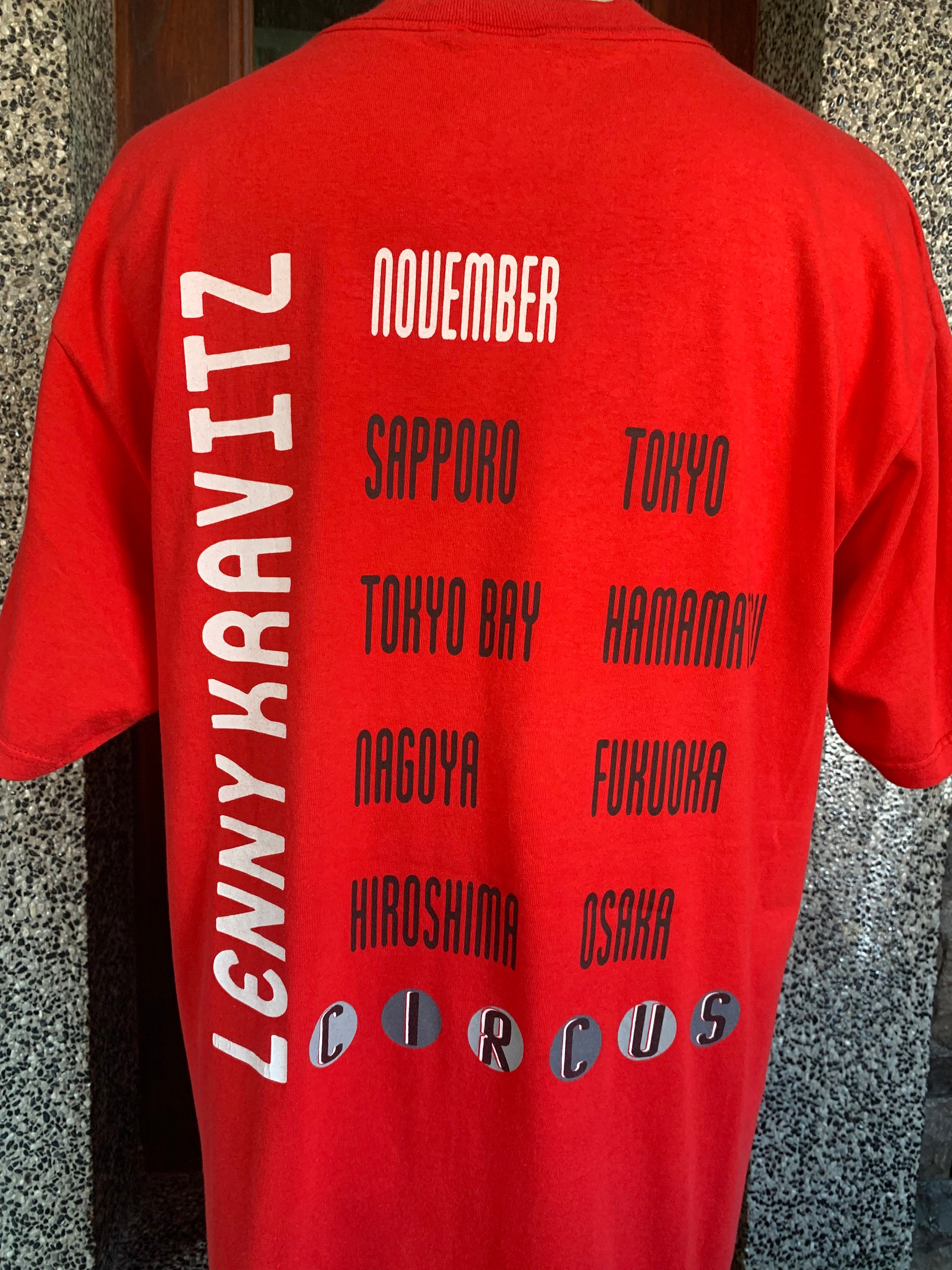 ヴィンテージ 90年代 レニー・クラヴィッツ サーカスツアー Tシャツ