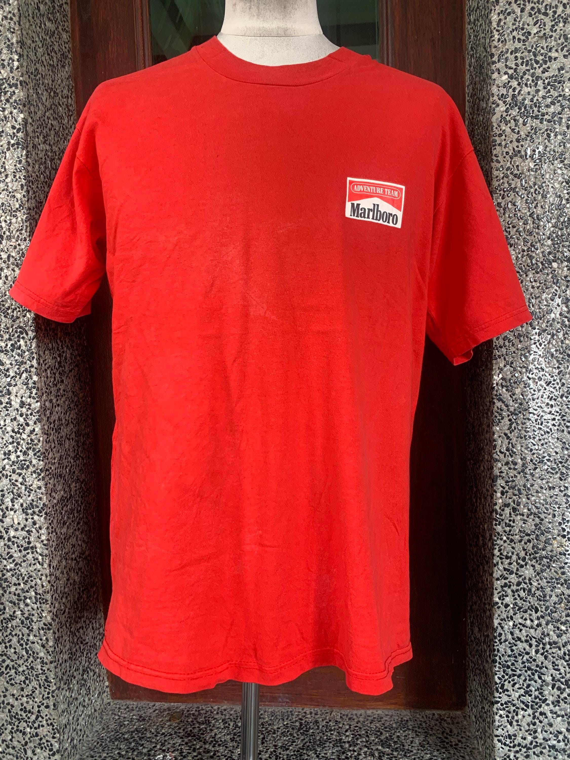 Marlboro ADVENTURE TEAM MOTORCYCLE ポケTEE Marlboro ADVENTURE TEAM MOTORCYCLE ポケTEE