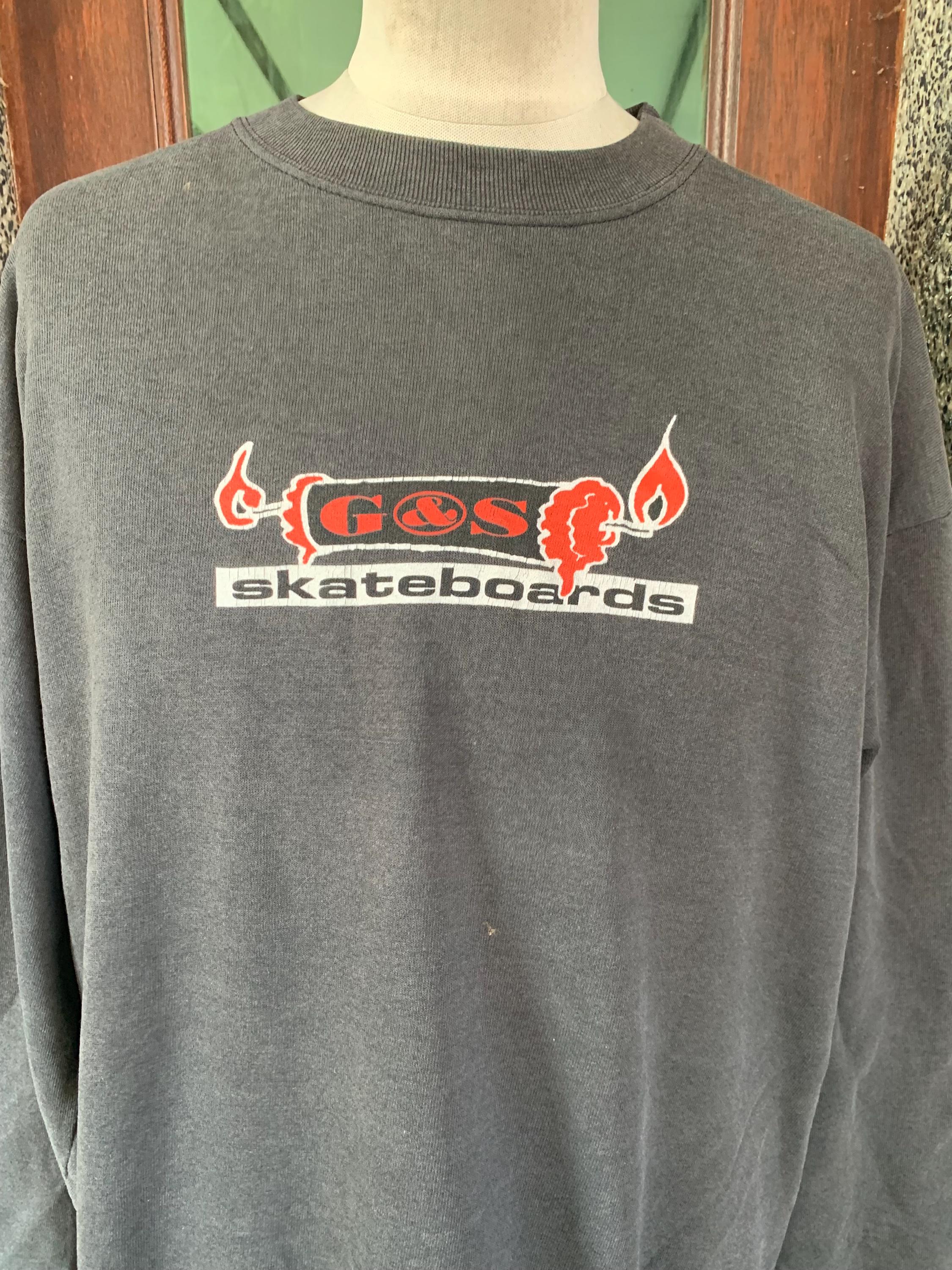 Vintage 90s G&S Gordon and Smith Skateboards Sweatshirt - Etsy