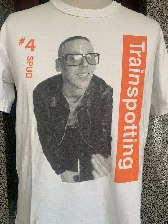 90s trainspotting 映画tシャツ　ヴィンテージ　フェード　激レア Rare vintage 90s Trainspotting movie t shirt | eBay