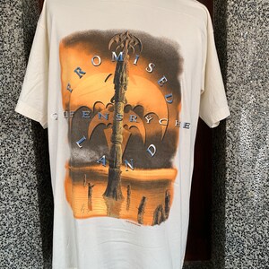 Vintage 90s Queensryche Promised Land Tour Band T shirt