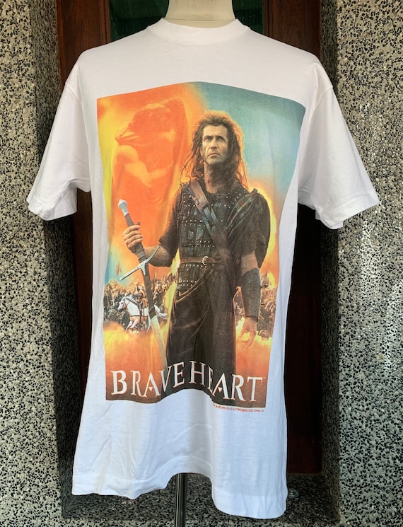 Vintage 90s Braveheart Movie Promo T Shirt - Etsy