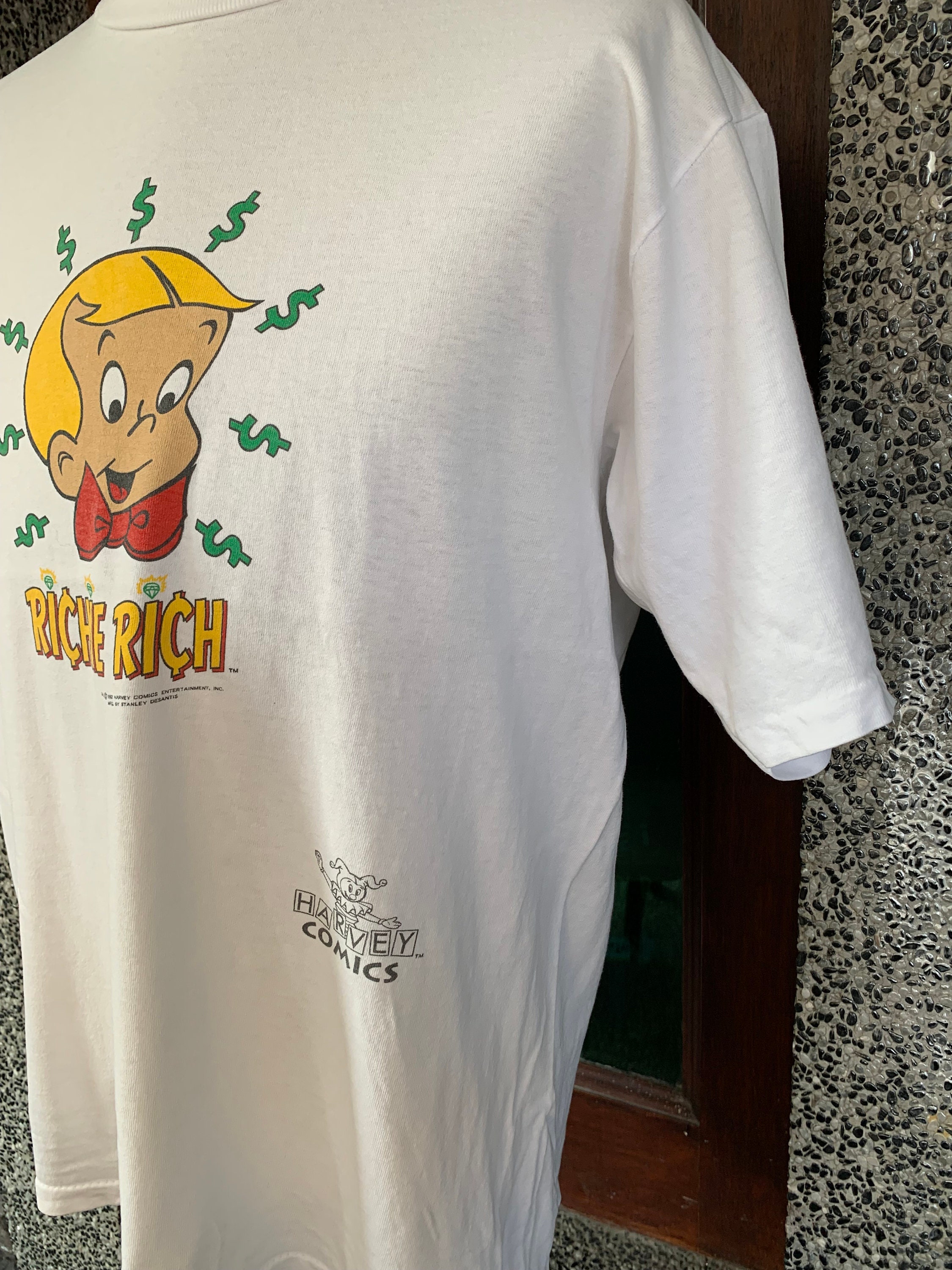 90年代のヴィンテージ リッチー・リッチ・ハーヴェイ コミック Tシャツ 