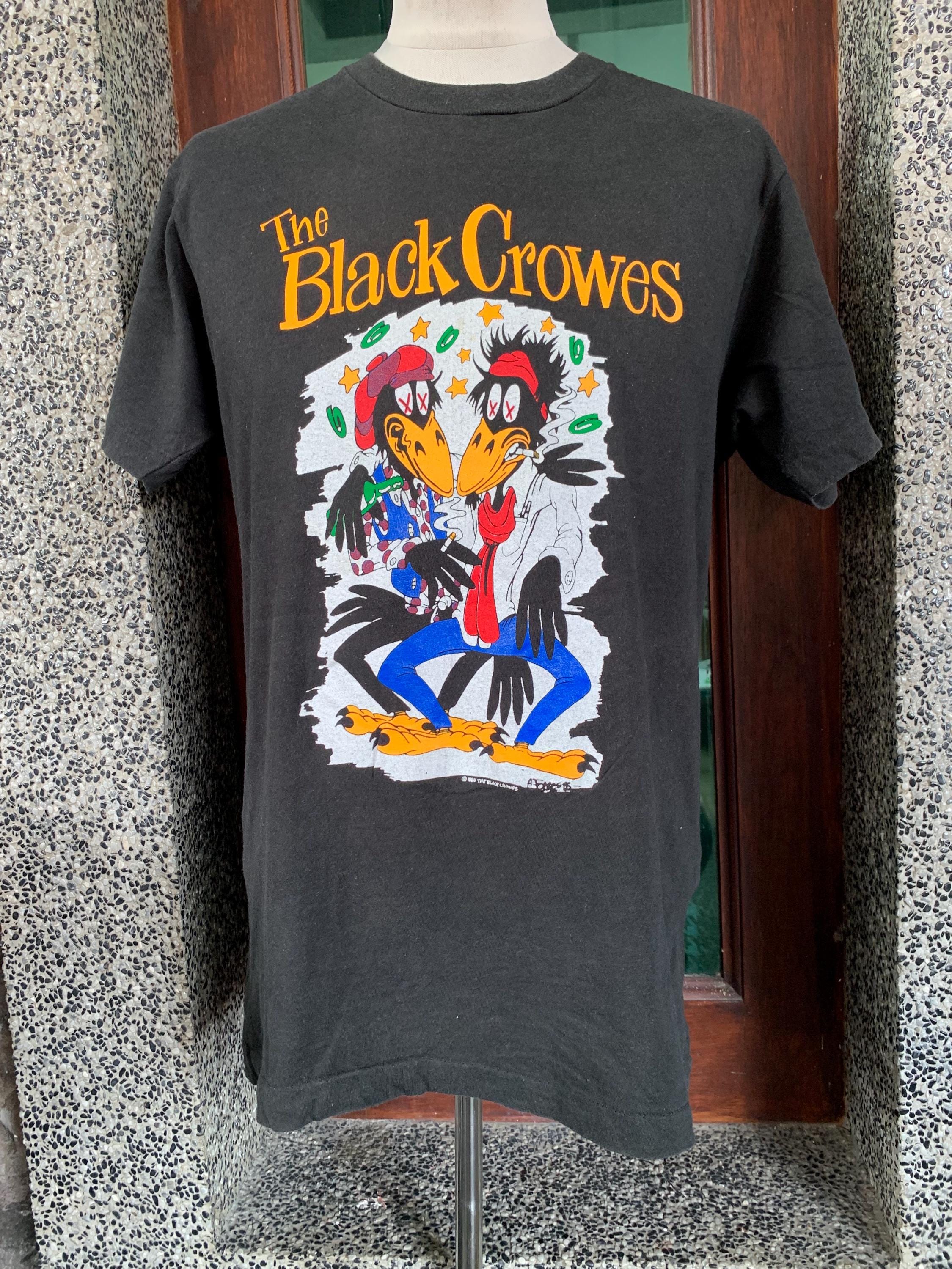 90’s THE BLACK CROWES L/S T-shirt Vintage 90s the Black Crowes Shake Your Money Maker World