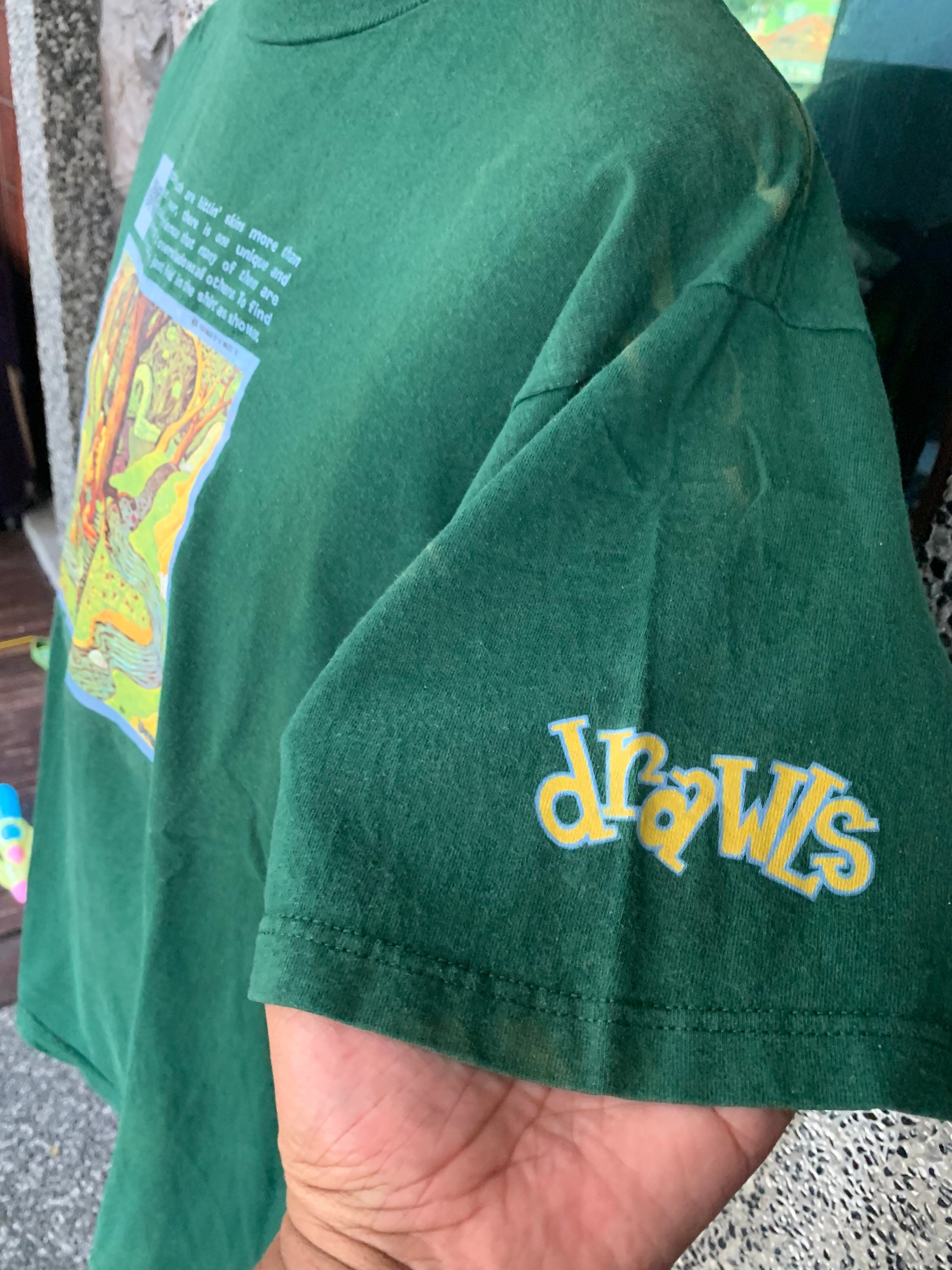 Vintage 90s Drawls Skateboard T Shirt / Pervert / Hook Ups
