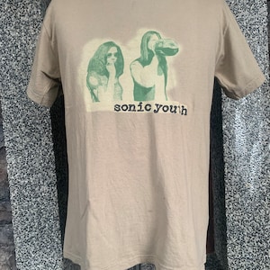 Vintage 00s Sonic Youth Rock Band T shirt