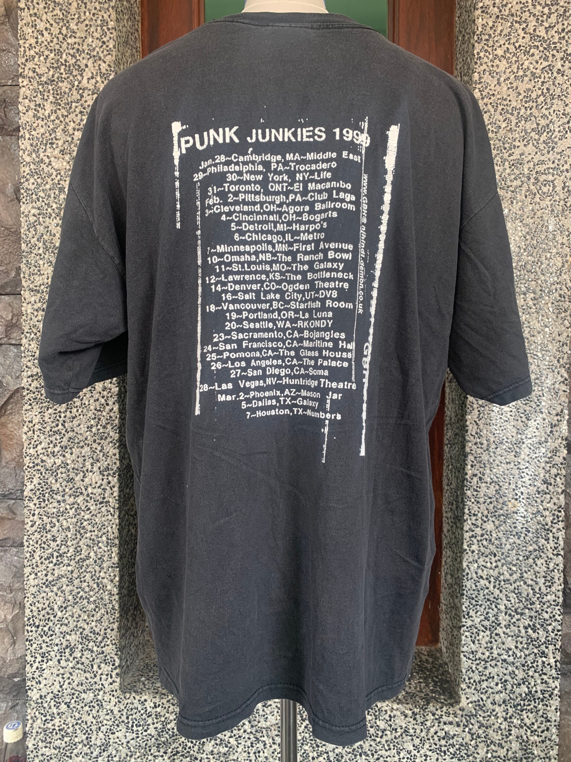 ヴィンテージ 1999 GBH パンクジャンキーズ Tシャツ - Etsy 日本