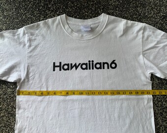 Vintage Hawaiian6 Japanese Punk Rock Band T Shirt / Pizza of