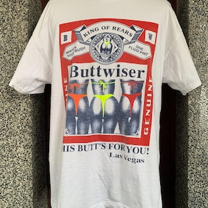 Vintage Buttwiser T - Etsy