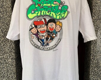 Vintage 90's Pizza of Death BBQ Chickens Japanese Record Black