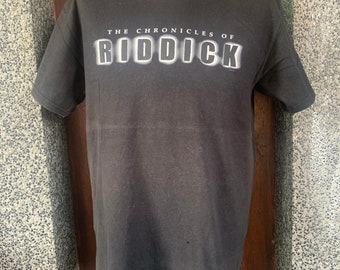 00s 映画 ムービーT ビンテージT RIDDICK レア XL フェード