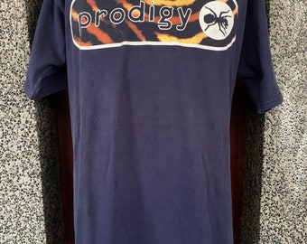 Vintage 90s The Prodigy English Electronic Dance Music Band T Shirt