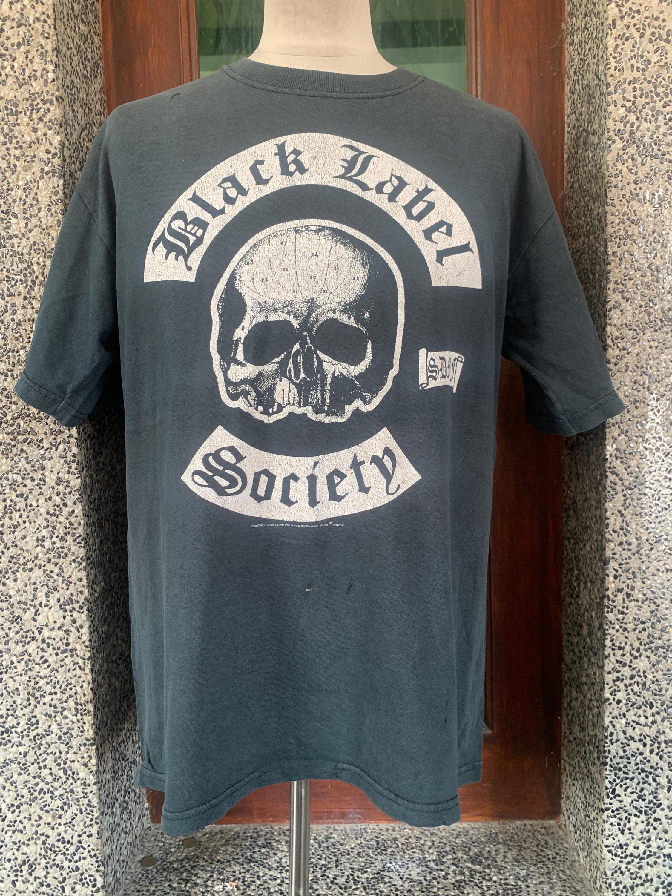 レアカラー Black Label Society バンドTシャツ Zakk Wylde ブラック