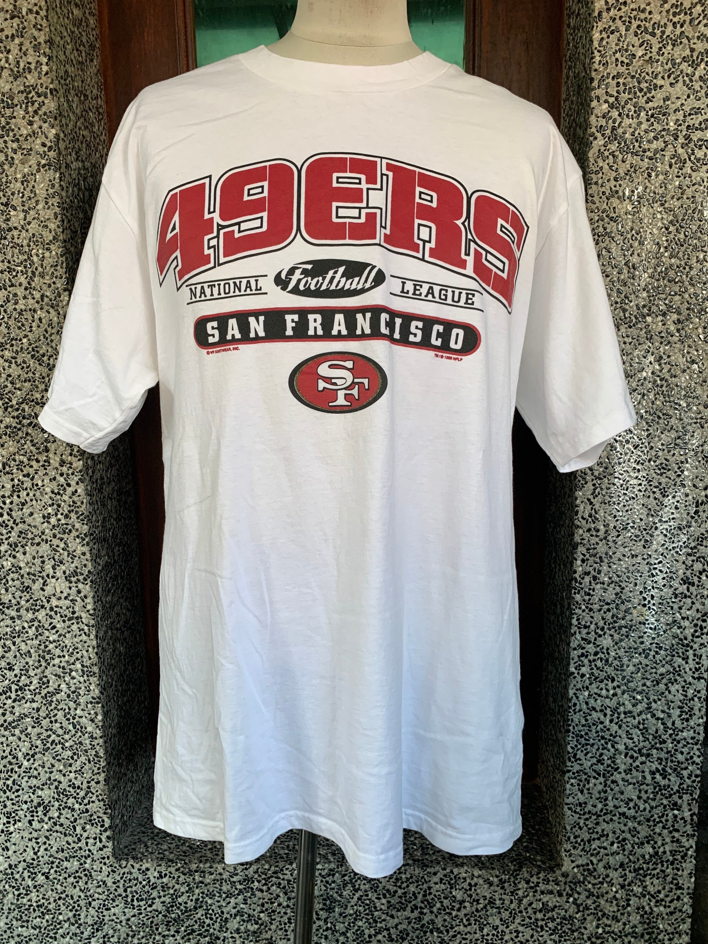 【希少】NFL 49ERS サンフランシスコ ヴィンテージ Tシャツ アメフト ヴィンテージ 90年代 49ers サンフランシスコ NFL Tシャツ