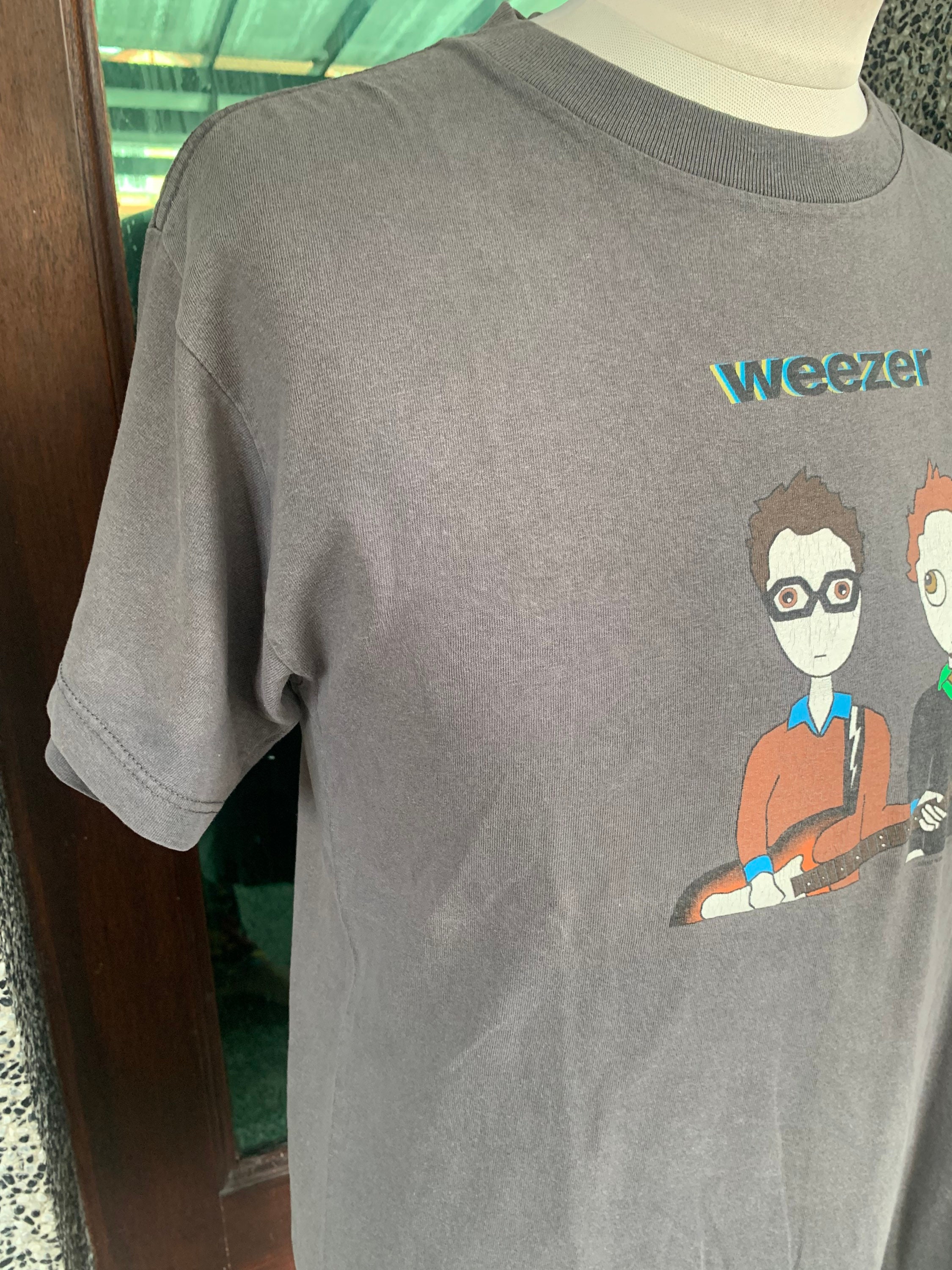 Vintage 2002 Weezer Rock Band T Shirt - Etsy