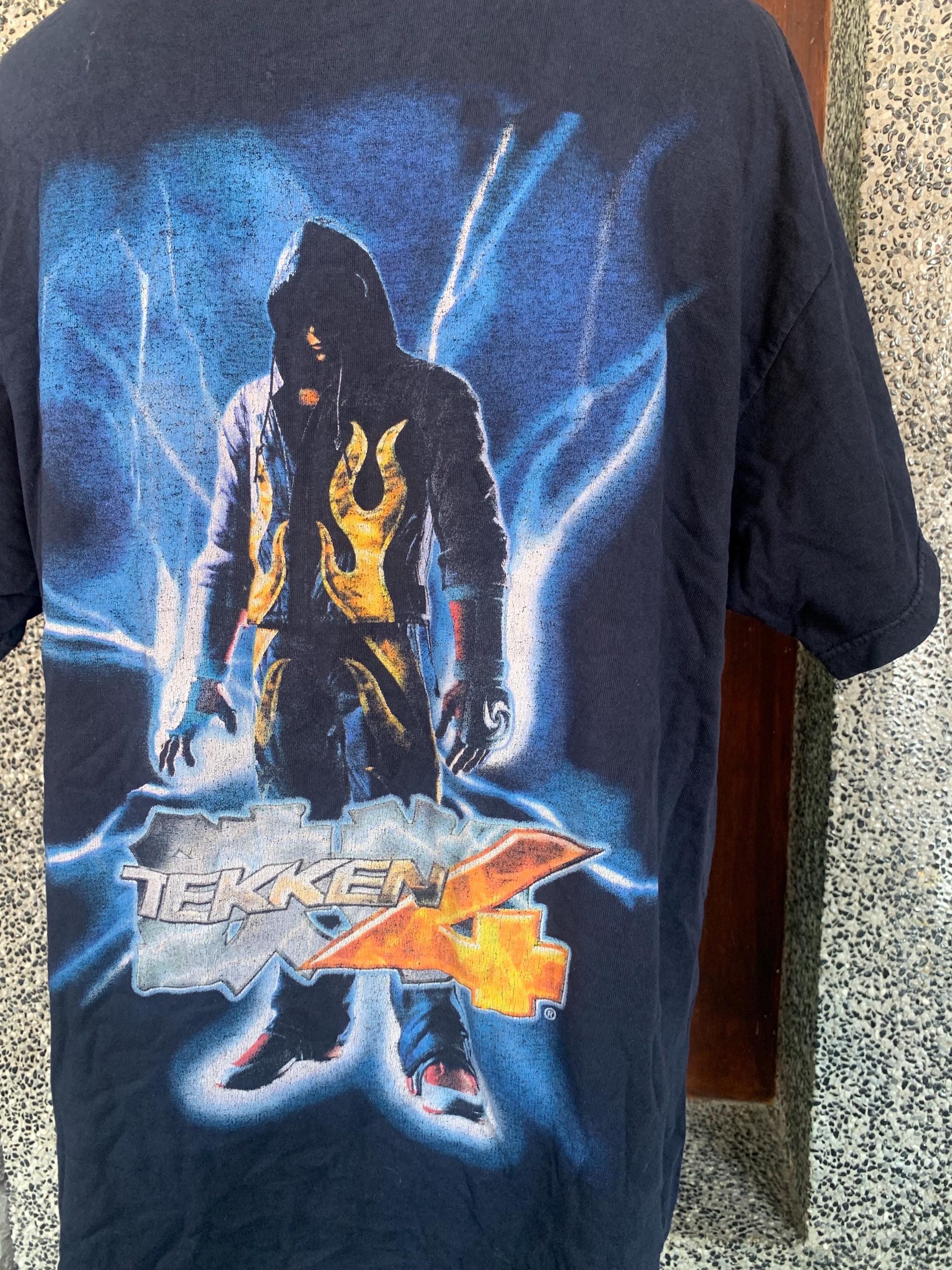 Vintage Y2k Tekken 4 Namco Video Game Promo T Shirt - Etsy