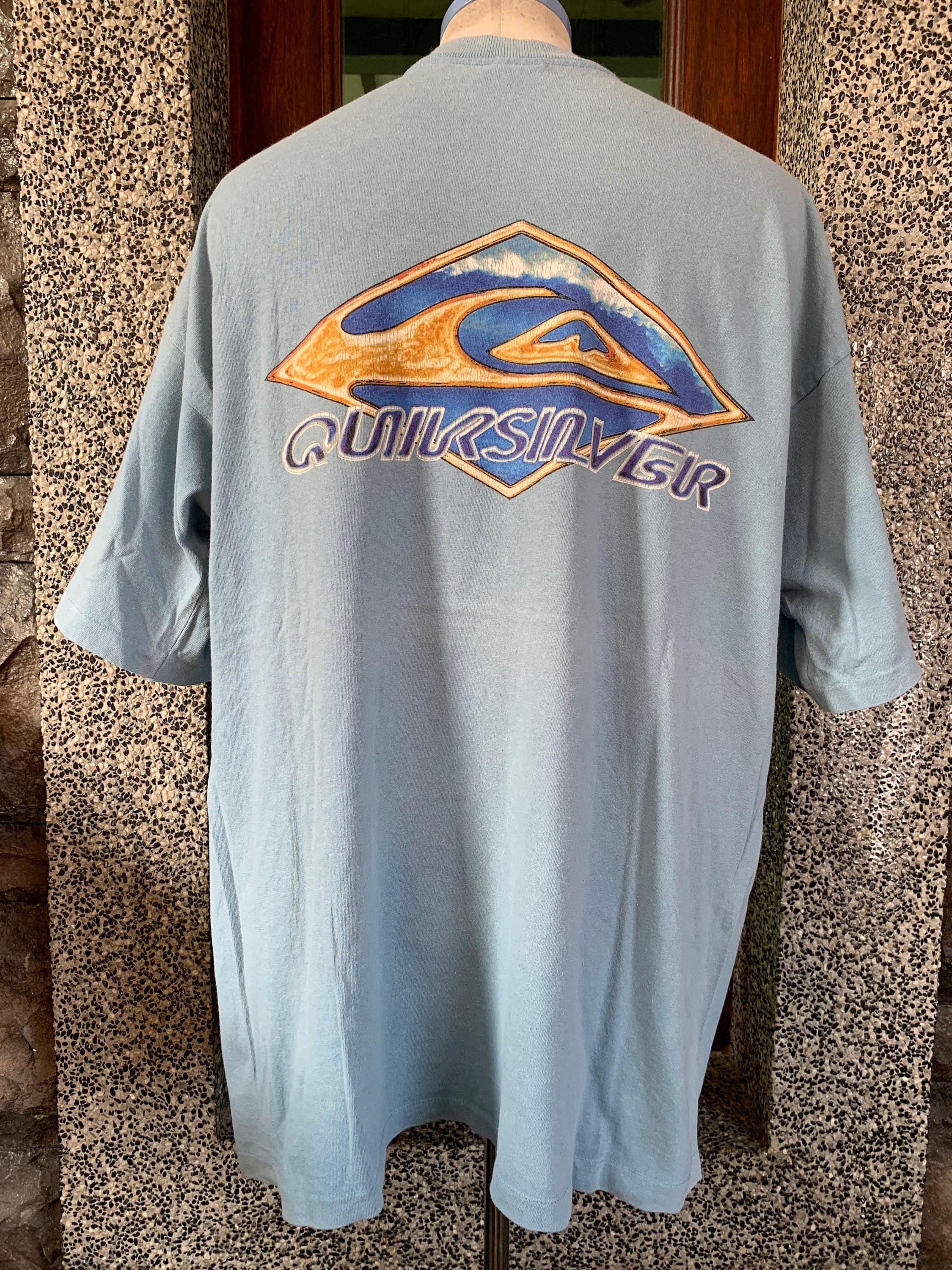 Vintage 90s Quiksilver Surf Surfing T Shirt India