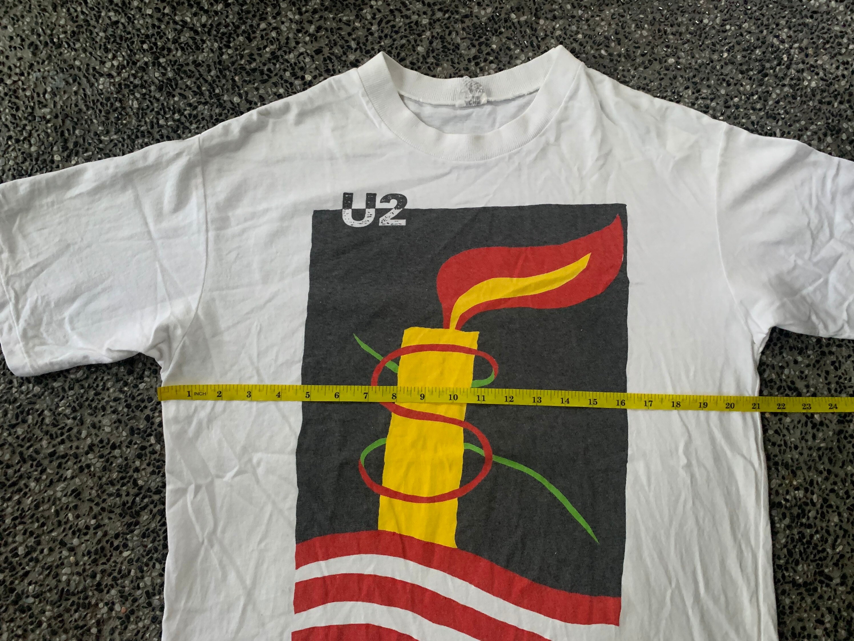 ヴィンテージ 80年代 U2 ラブタウン ロックバンド Tシャツ - Etsy 日本