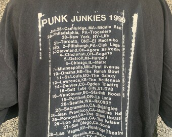 ヴィンテージ 1999 GBH パンクジャンキーズ Tシャツ - Etsy 日本