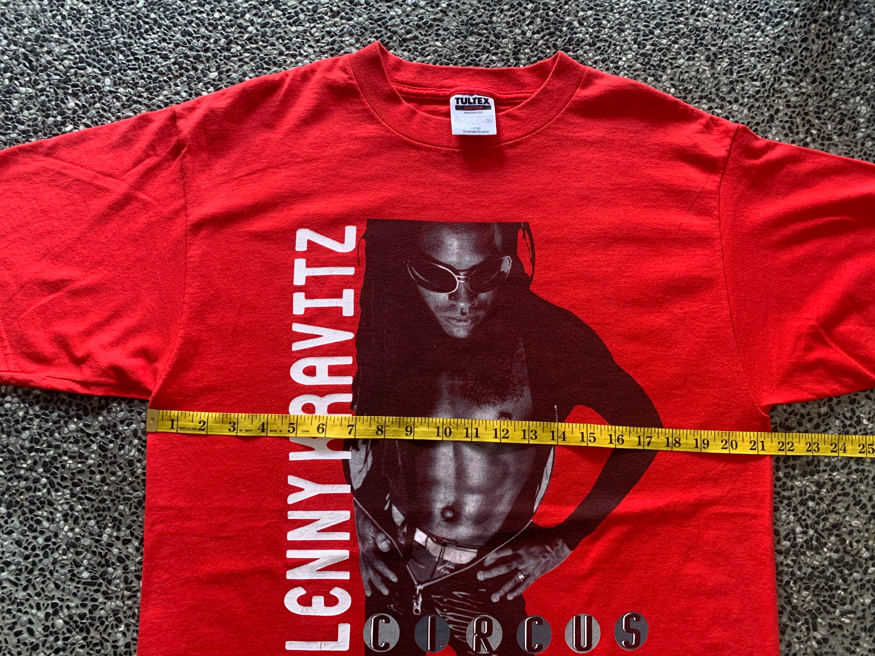 レニー・クラヴィッツ　Ｔシャツ ヴィンテージ 90年代 レニー・クラヴィッツ サーカスツアー Tシャツ