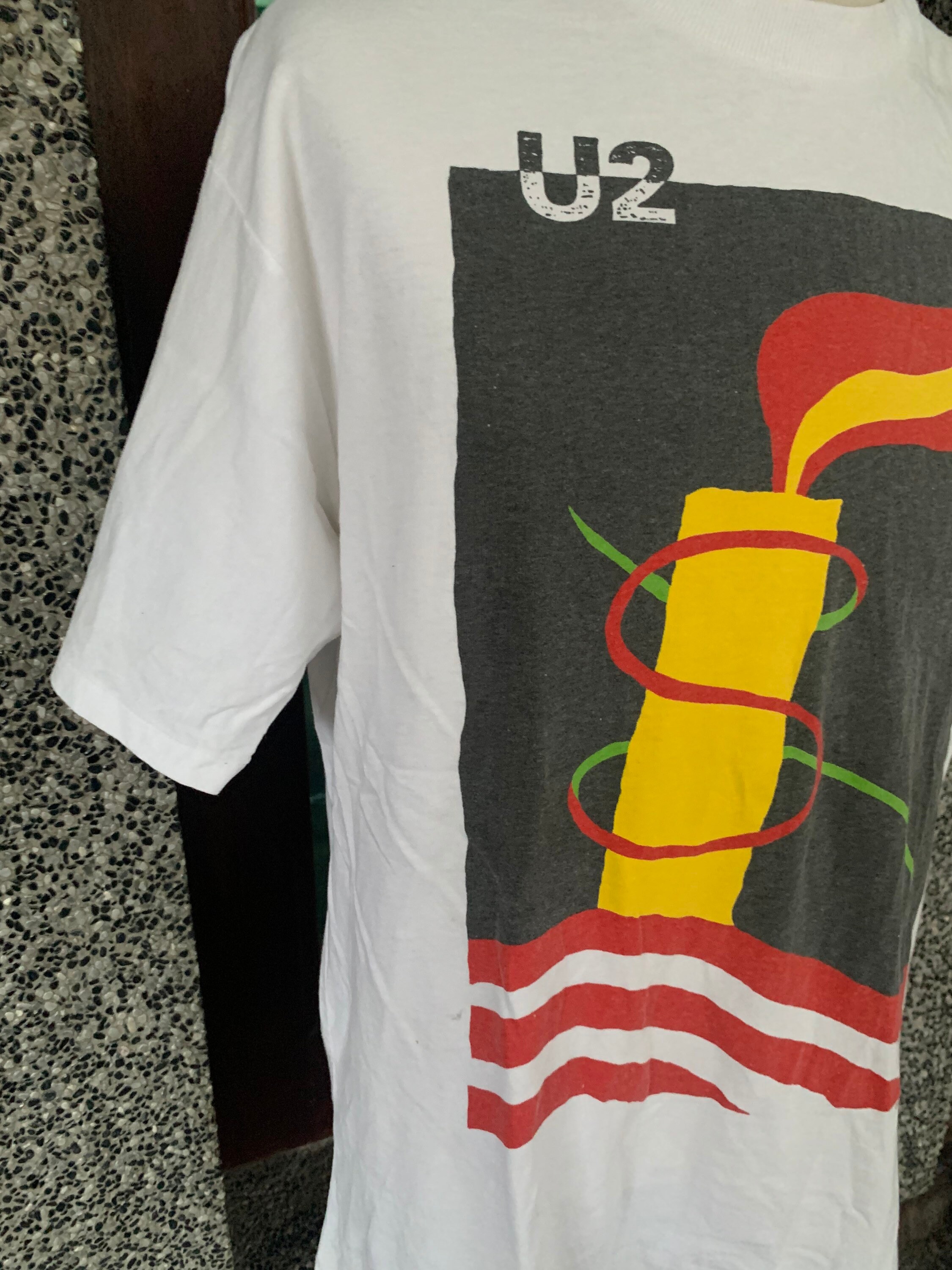 ヴィンテージ 80年代 U2 ラブタウン ロックバンド Tシャツ - Etsy 日本