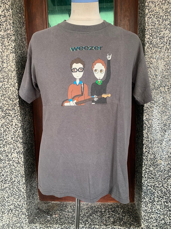 Vintage 2002 Weezer Rock Band T Shirt - Etsy