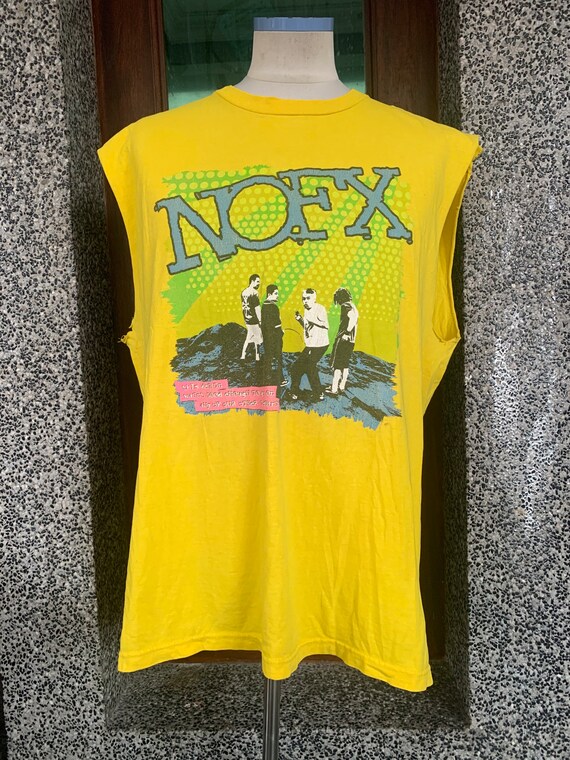 vintage 90s NOFX L/S Tシャツ