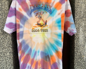 Vintage 2004 Grateful Dead Summer Tour Rock Band T shirt