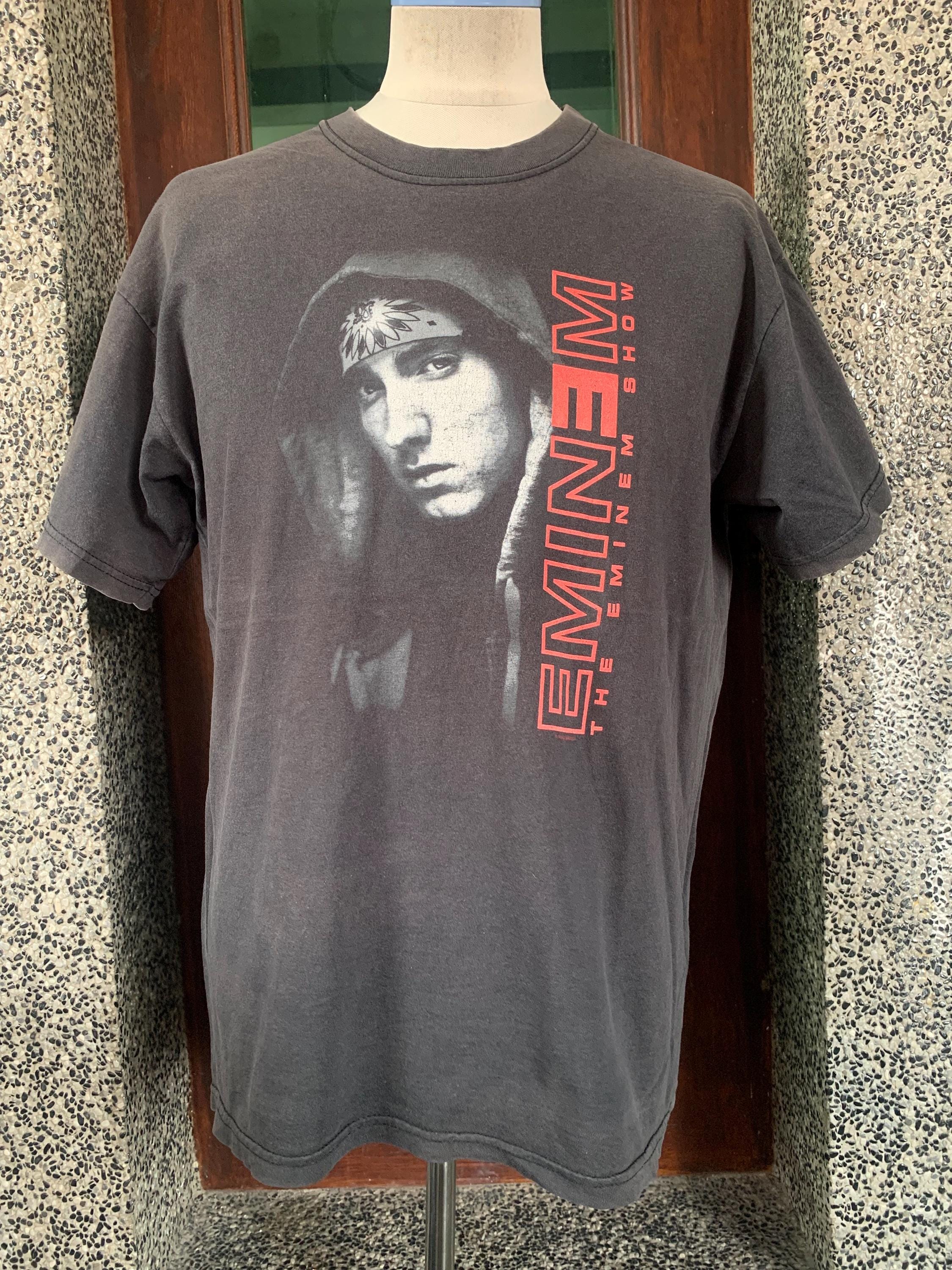 大人上品なおすすめコーデ Eminem the Vintage Show Etsy - Shirt T 2003 ミュージシャン