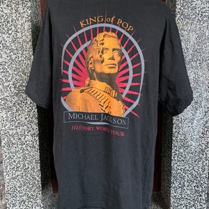 Michael Jackson History Tour T Shirt - Etsy