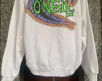 Vintage 90s Oneill Surf / Surfing Sweatshirt