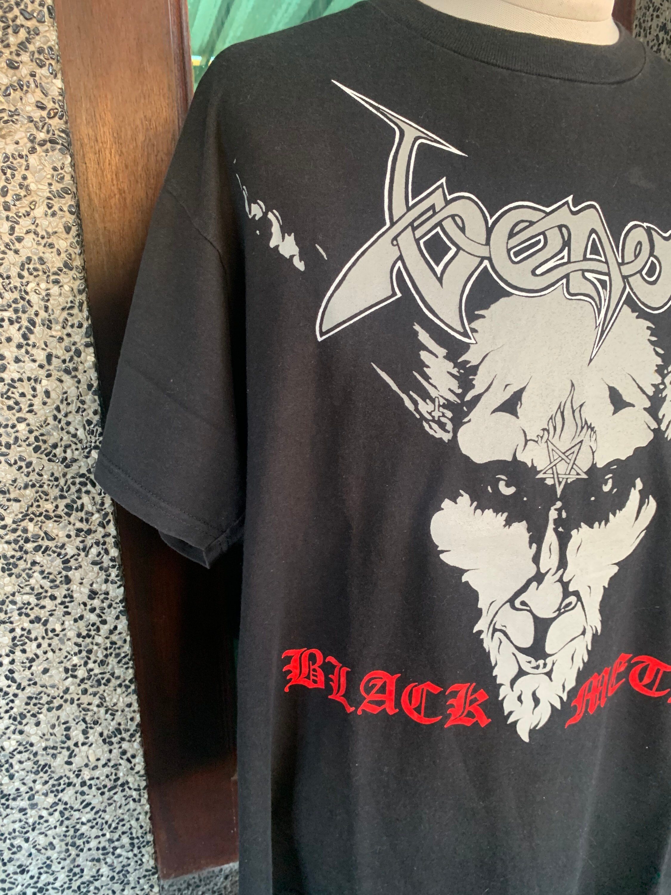 Vintage 90s Venom Black Metal T Shirt - Etsy