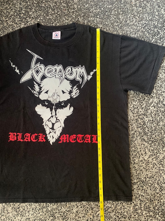 Vintage 90s Venom Black Metal T Shirt - Etsy