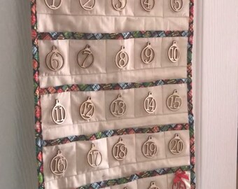 Christmas Fabric Advent Calendar