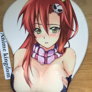 Anime Custom 3D Mouse Pad Non-slip USA Seller Exclusive Sexy Hot Anime Girl 3D Gaming Mouse Pad Oppai Wrist Support Rest #47
