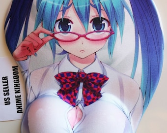 Re:Life in a different world from zero Rem 3D Silica gel Mouse Pad Soft Breast 