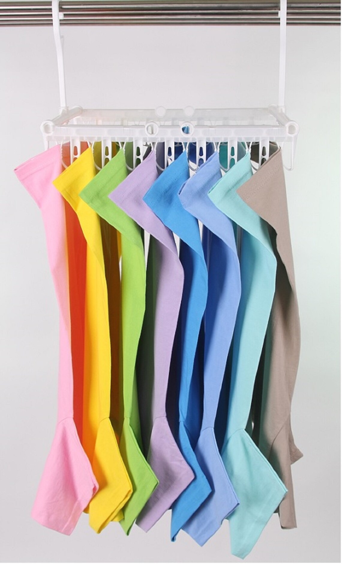 Space-saving Closet Organization and Storage / Laundry Hanging - Etsy