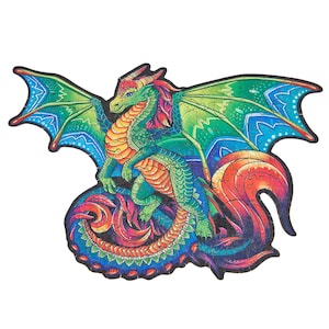 Puzzle en bois de dragon