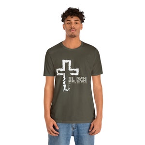 El Roi Christian Tee: God Who Sees Me, Spanish Faith Shirt image 5