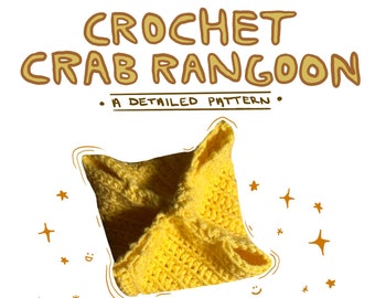 Crochet Crab Rangoon Pattern