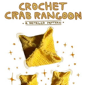 Crochet Crab Rangoon Pattern