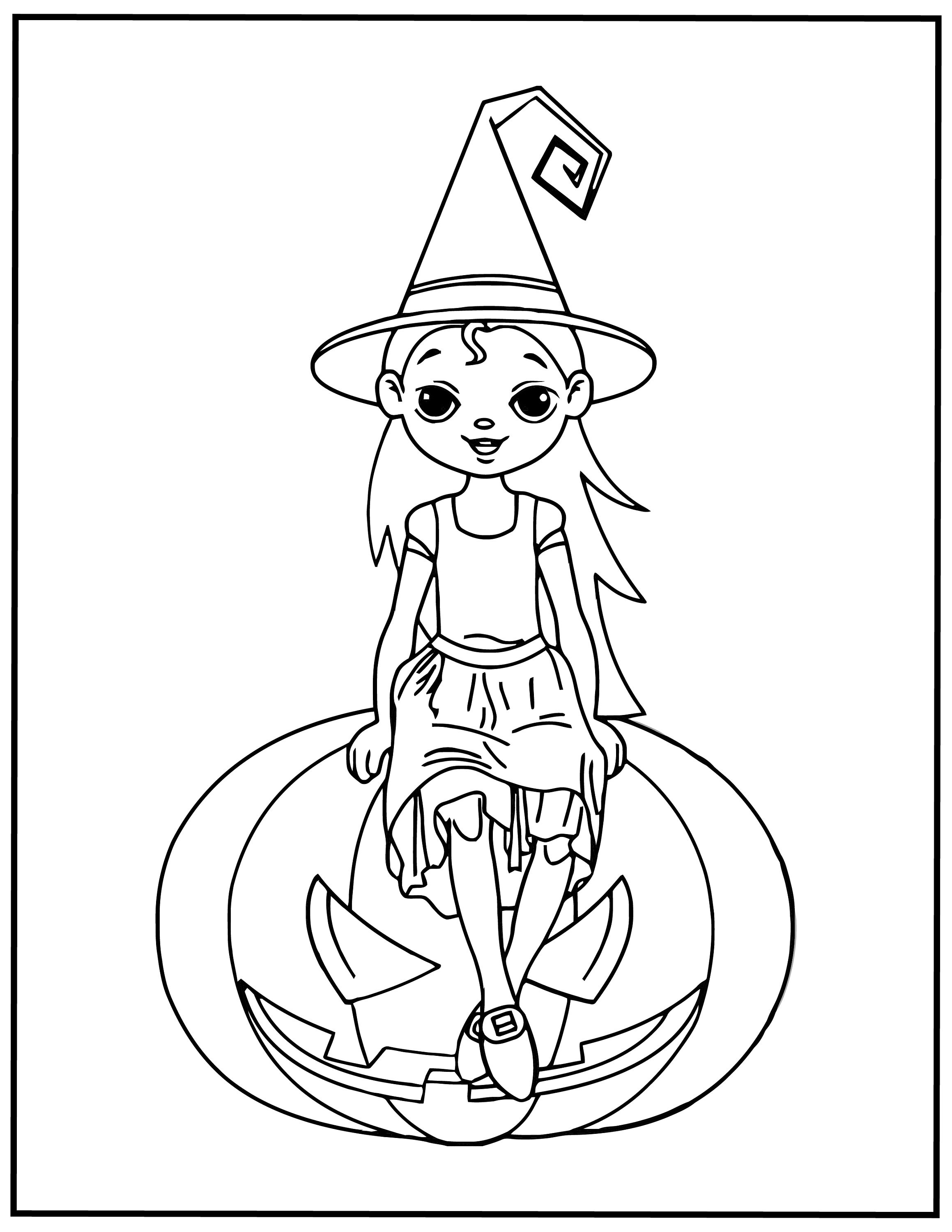 Halloween Coloring Pages - Etsy