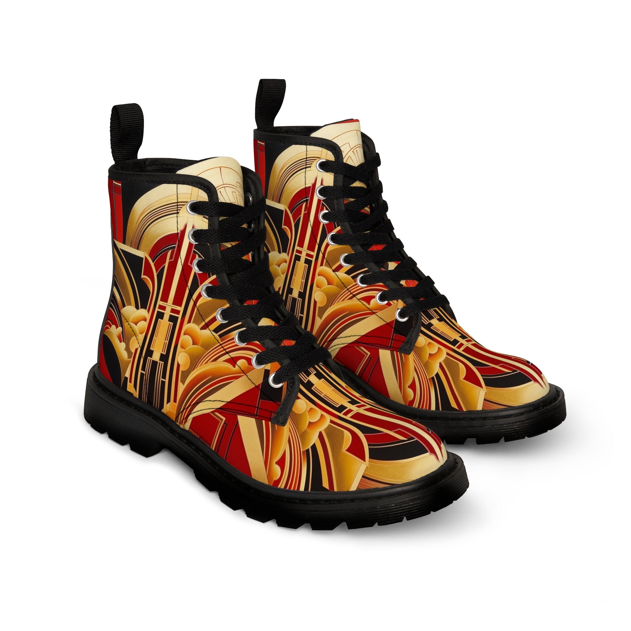 mens canvas boots uk